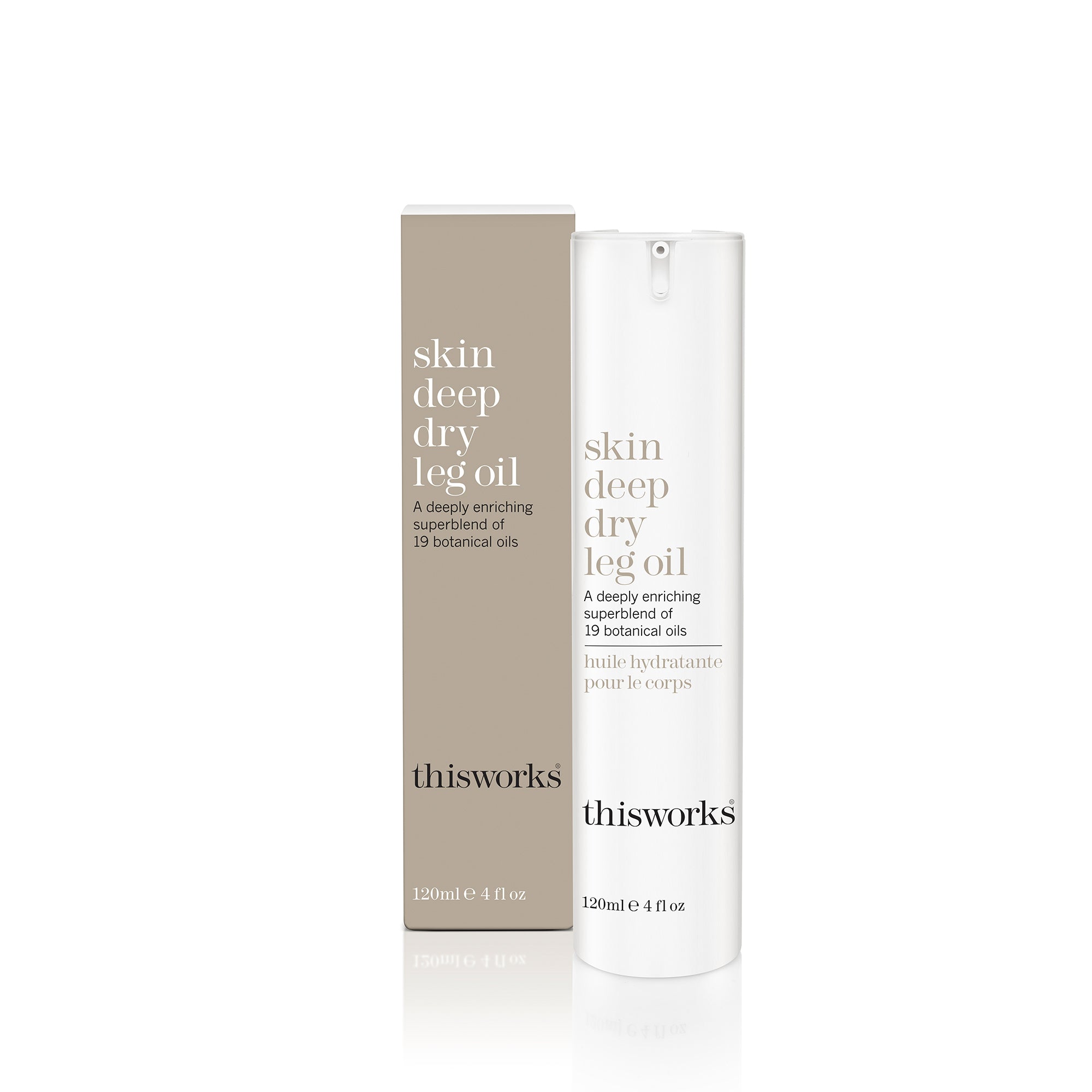 This Works skin deep dry leg oil 120ml image 9