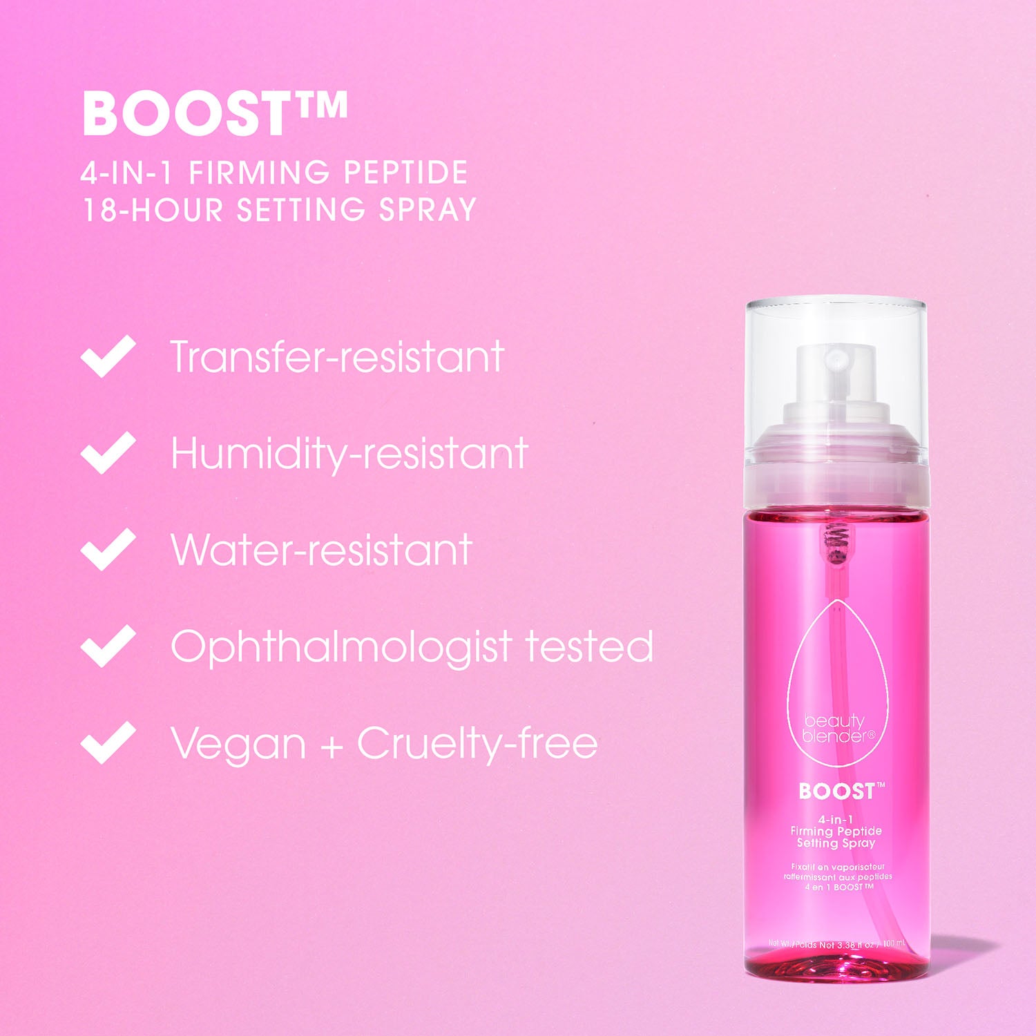 Beautyblender Boost 4-In-1 Makeup Setting Spray image 3