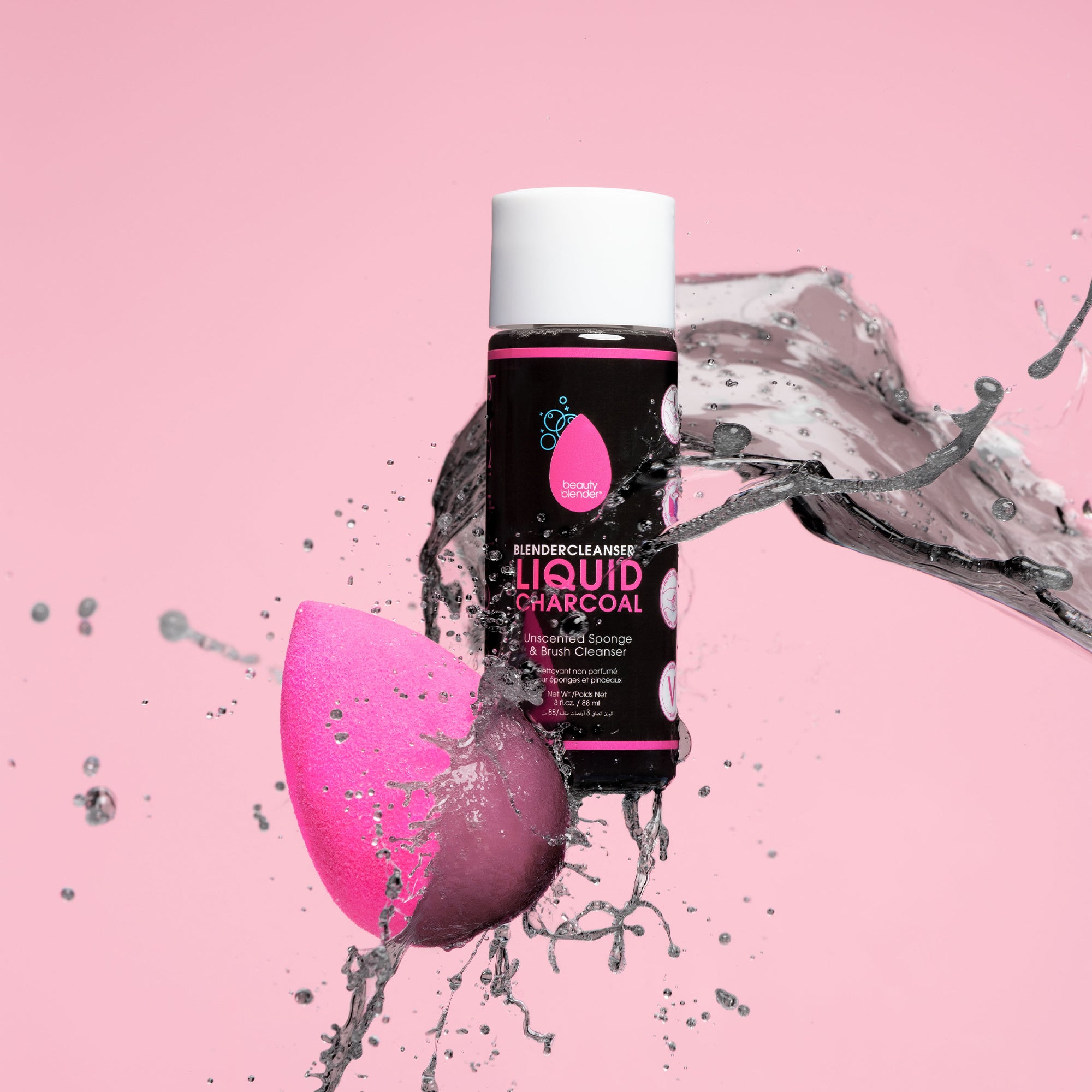 Beautyblender 3 oz. liquid blendercleanser - Charcoal image 3