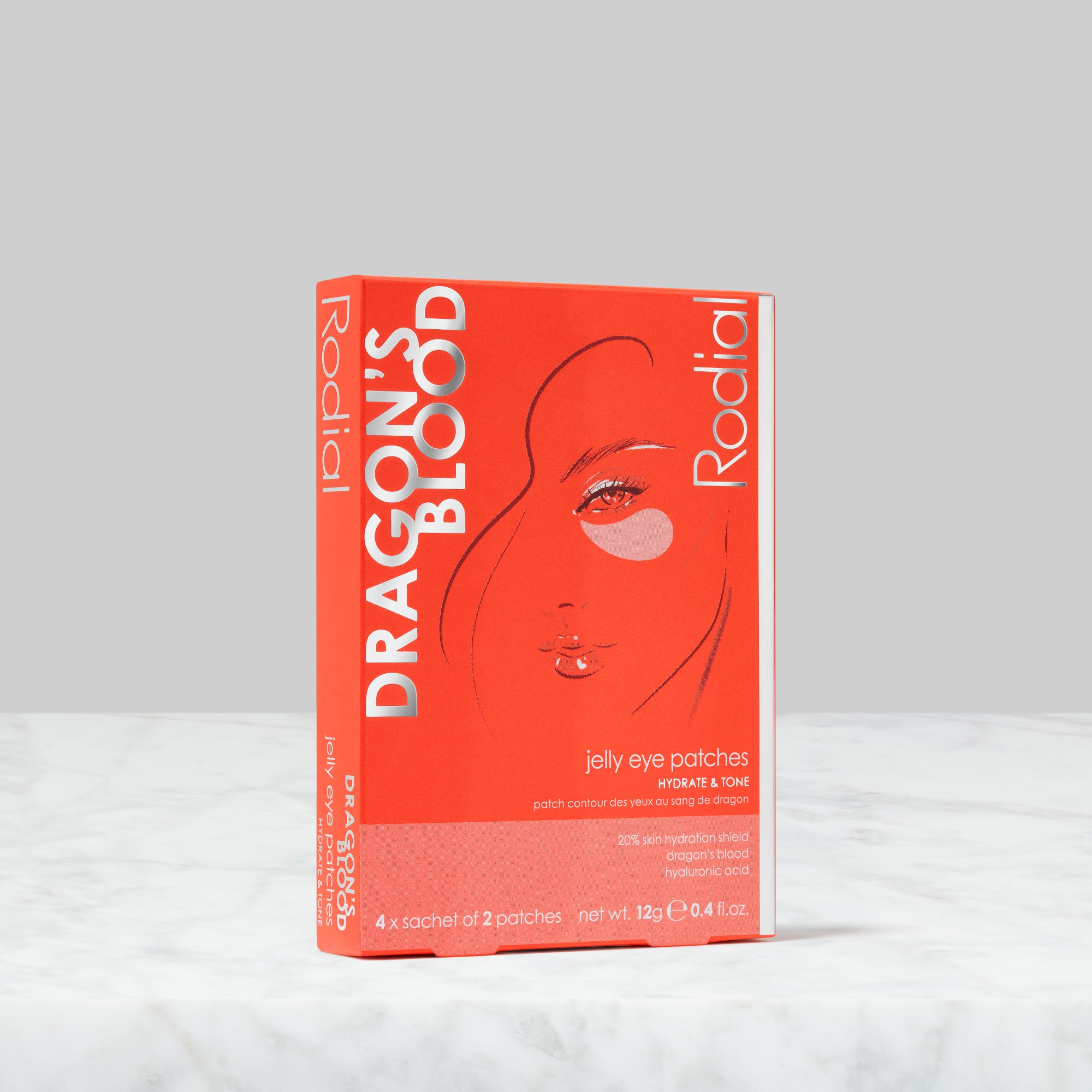 Rodial Dragons Blood Hyaluronic Jelly Mask 4 Sachets image 2