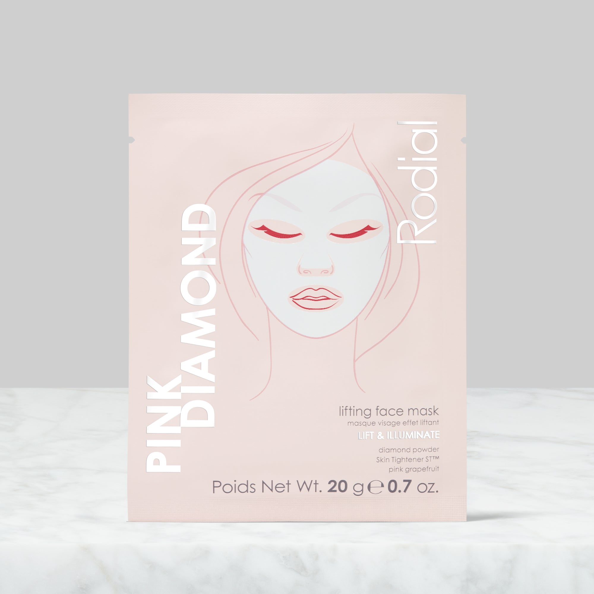 Rodial Pink Diamond Lifting Mask Single image 2