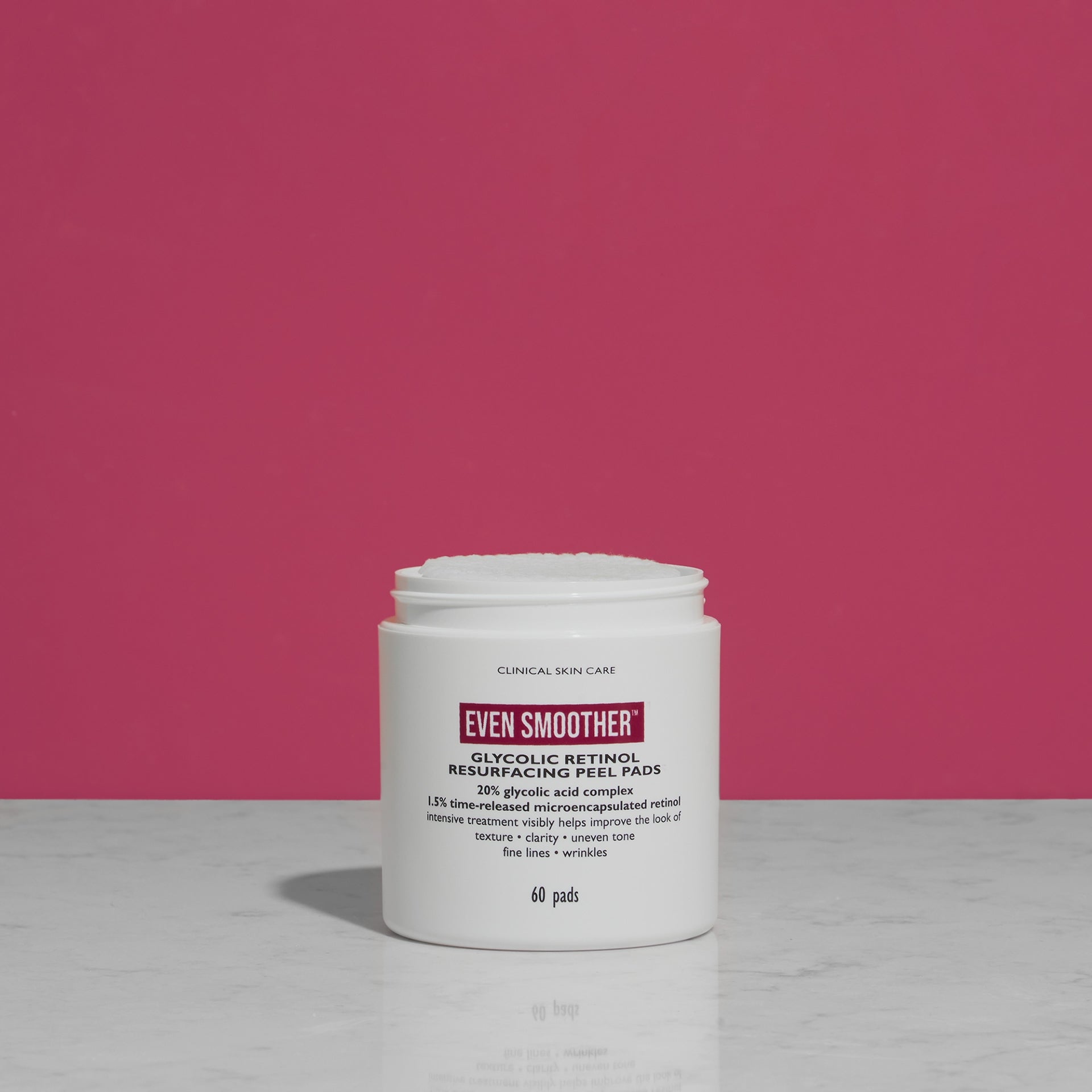 EVEN SMOOTHER Glycolic Retinol Resurfacing Peel Pads