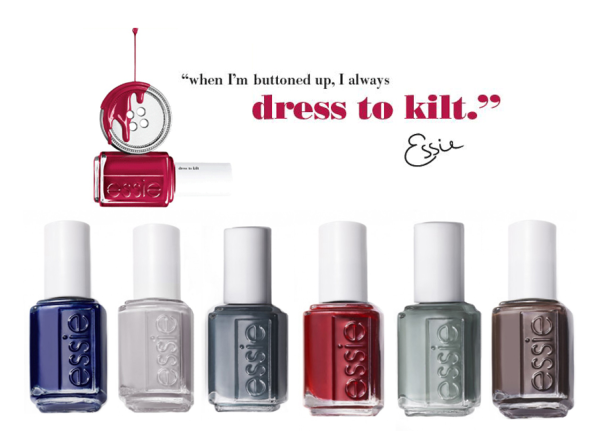 Essie Fall 2014 Collection Dress to Kilt